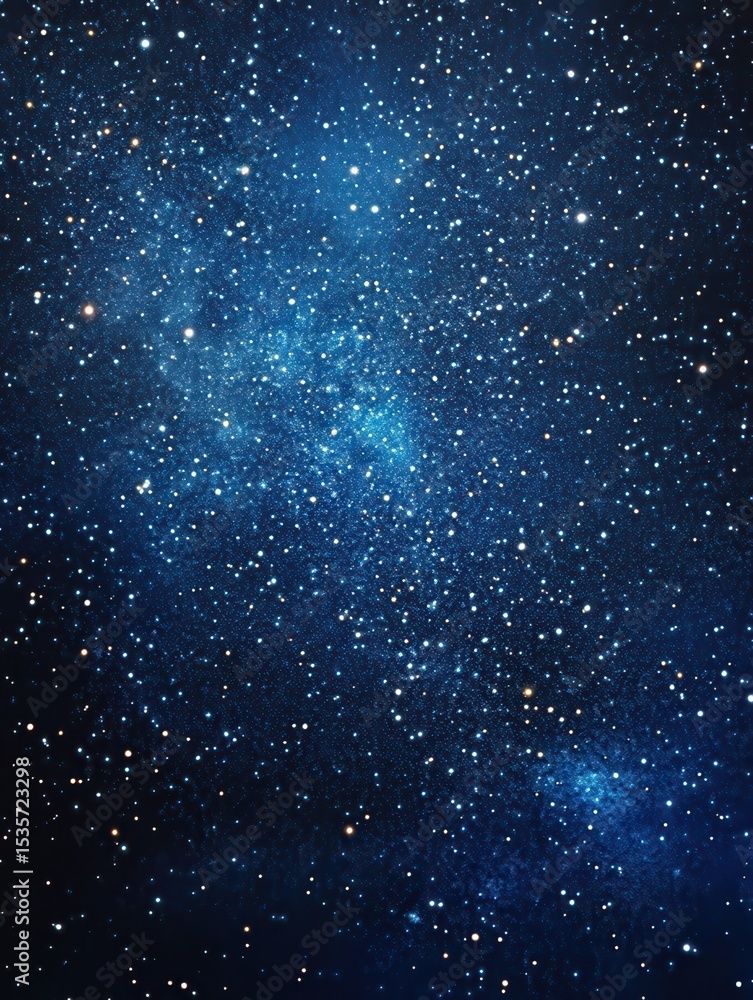 Obraz premium Night sky filled with twinkling stars