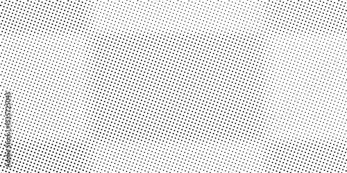 Halftone faded gradient texture. Grunge halftone grit background. White and black sand noise wallpaper. Retro pixilated vector illustration. EPS10