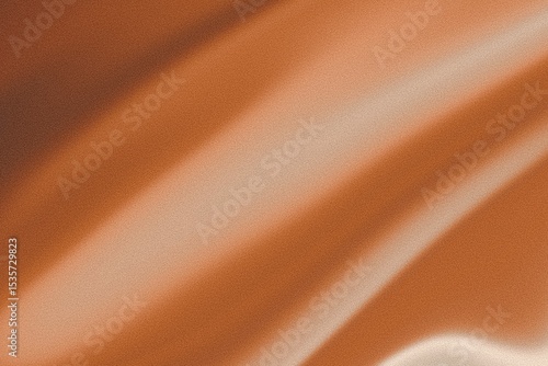 Abstract Orange Brown Grainy Marble Texture with Light Streaks Background