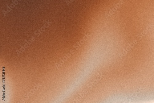 Abstract Orange Brown Grainy Gradient Marble Texture with Light Highlight