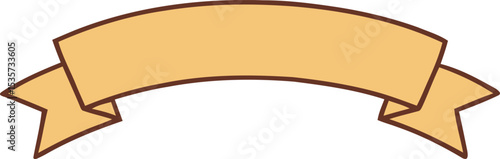 Blank Ribbon Banner vector
