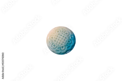 Wallpaper Mural Chinese mooncake is an Asian sweet dessert. Asian mooncake as a background for your design Torontodigital.ca