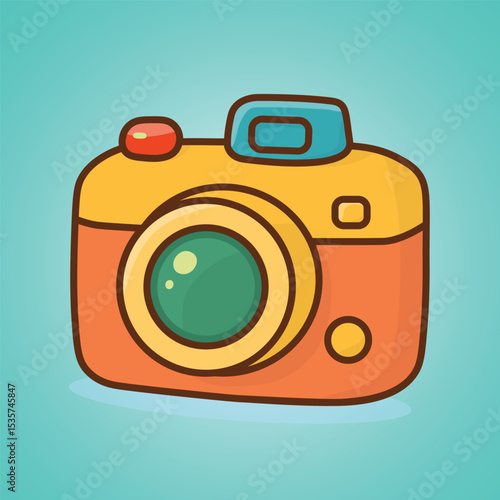 Cute Cartoon Camera for Photography and Fun