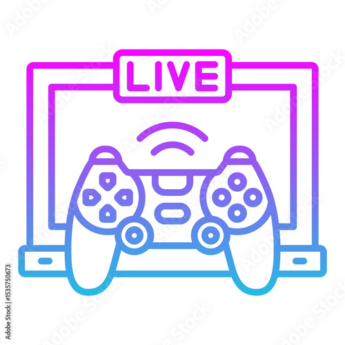 Live gaming Icon
