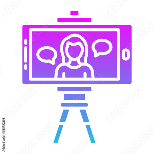 Vlogging Icon