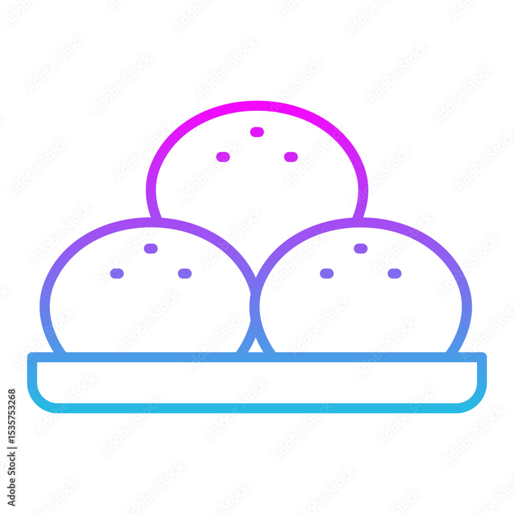 Fototapeta premium Dough Icon