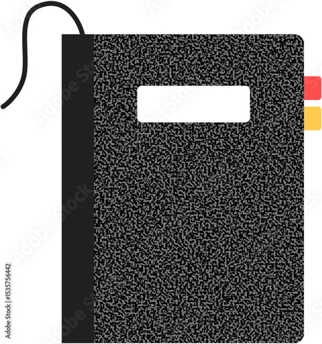 Composition Notebook – Minimal School Writing Pad Icon