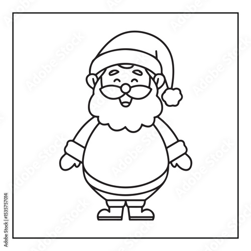 Christmas, black and white christmas coloring pages, christmas coloring book, holiday, bold and easy cute christmas coloring pages, line art, illustration, coloring book, coloring pages