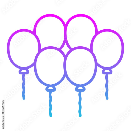 Balloons Icon