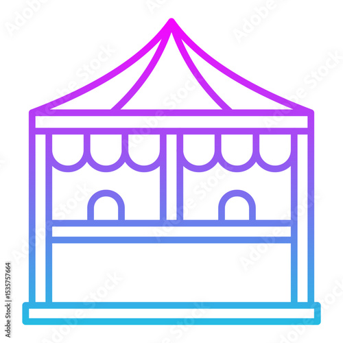 Ticket house Icon