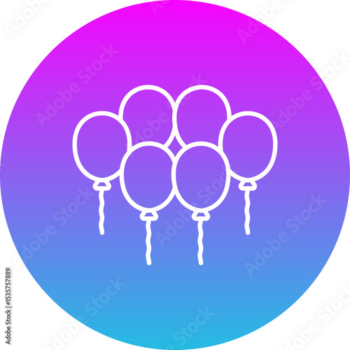 Balloons Icon