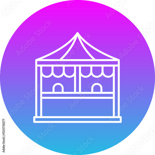 Ticket house Icon