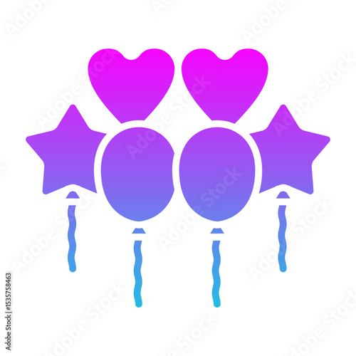 Balloons Icon