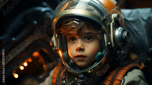 girl in a helmet
