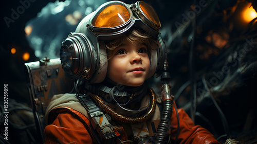 boy with headphones