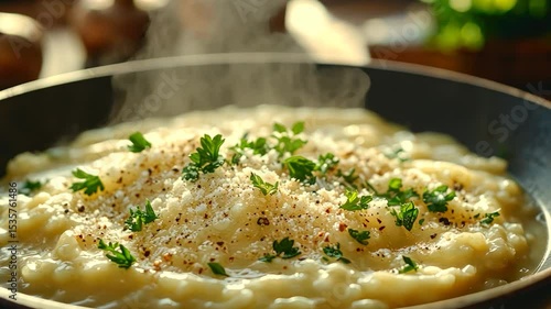 Wallpaper Mural Creamy Mashed Potatoes In Dark Pan Torontodigital.ca