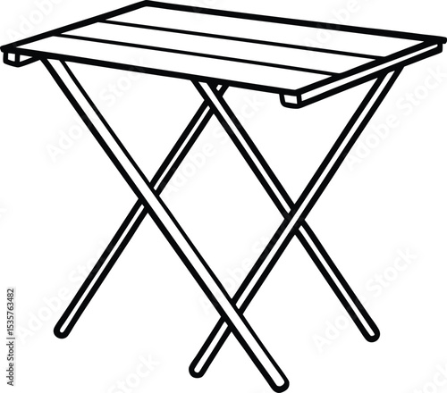 ironing board isolated on white