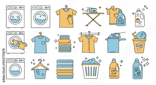 laundry, washing machine, dryer, iron, ironing board, clothes, hanger, fold, wash, dry, clean, fabric, detergent, stain, refresh, garment care, household chores, domestic life, cleaning, organization,