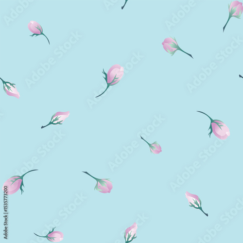 Woodbine and sweetbriar bud scatter