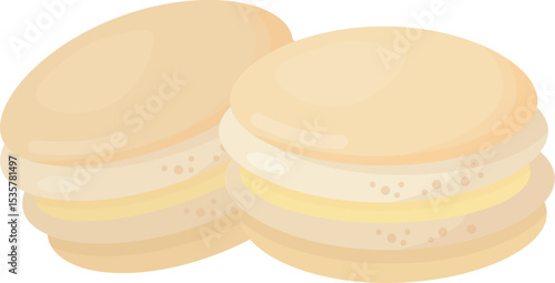 Assorted Vanilla and Cream Desserts