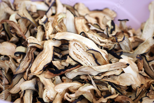 Wallpaper Mural finely chopped sun-dried eggplant slices, dried eggplant slices, Torontodigital.ca