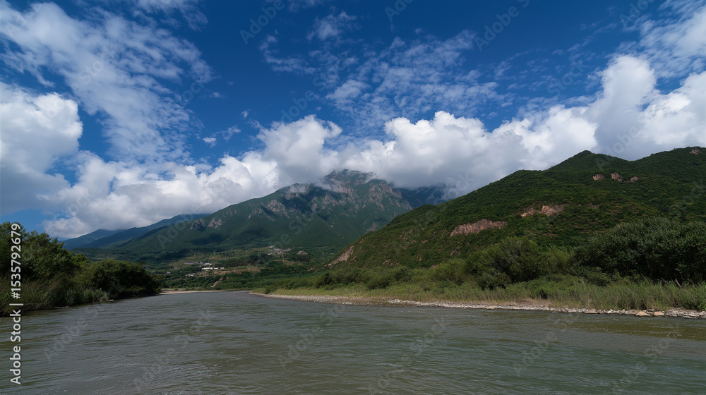 river mountain sky river mountain sky