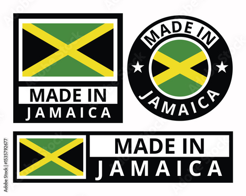 vector-set-made-in-jamaica-design-product-labels-business