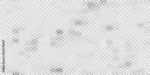 a black and white halftone metal grid pattern with dots, Black color halftone background halftone circle dotted dot cmyk background dot pattern fading dots. modern. eps10