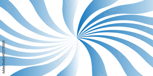 Abstract high-energy background with radial burst pattern and alternating curved rays. Smooth, a dynamic, hypnotic pattern. Design evokes energy, motion, and a sense of cheerful visual.