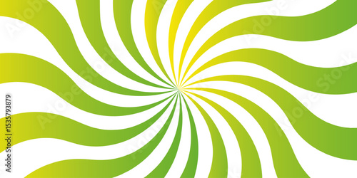 Abstract high-energy background with radial burst pattern and alternating curved rays. Smooth, a dynamic, hypnotic pattern. Design evokes energy, motion, and a sense of cheerful visual.