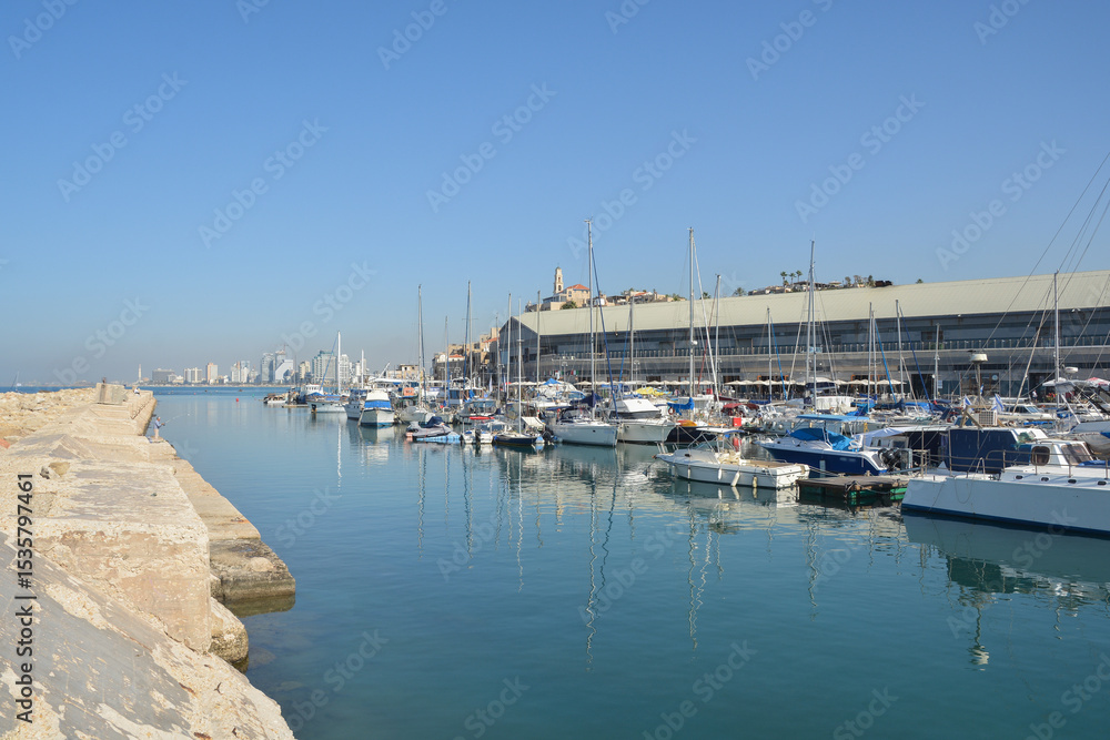 Fototapeta premium Tel Aviv, a southern suburb of Jaffa.