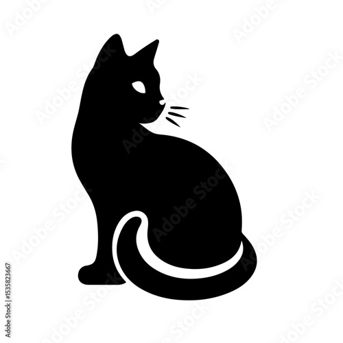 Black Cat Silhouette