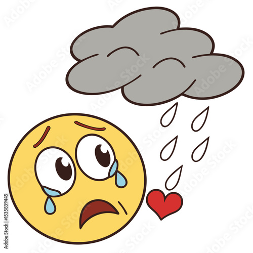 Feeling Down Heartbreak and Cloudy Days of Sadness