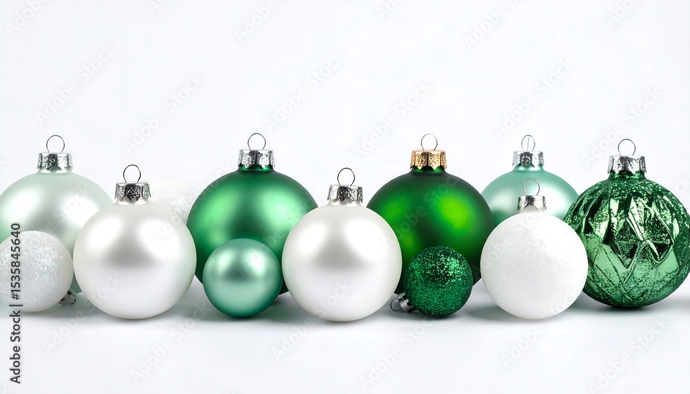Festive Christmas baubles Festive Christmas baubles