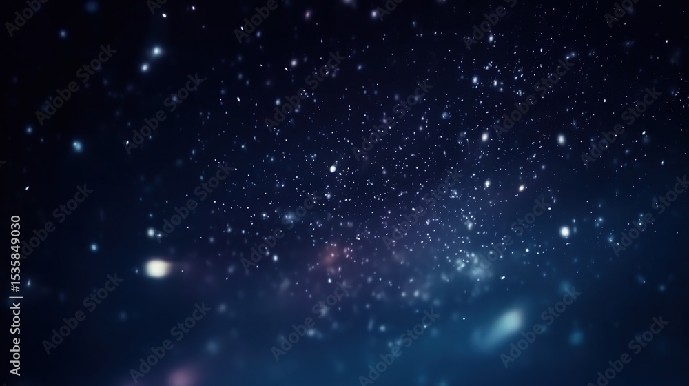 Fototapeta premium Cosmic Dust Particles.