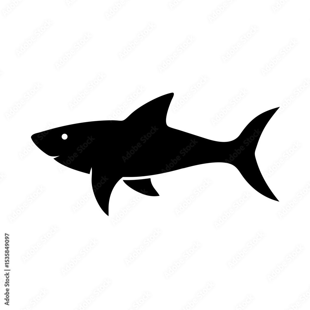 Obraz premium shark vector illustration