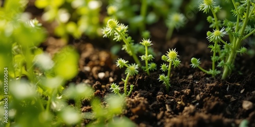 Wallpaper Mural Nutrient-Rich Soil for Healthy Plant Growth Torontodigital.ca