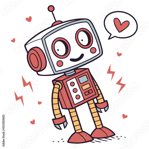 The Endearing Robot With a Heartfelt Affection Expressed Openly