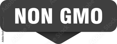 non gmo sticker. non gmo sign on transparent background