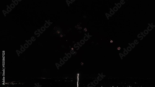 Fireworks over Colorado