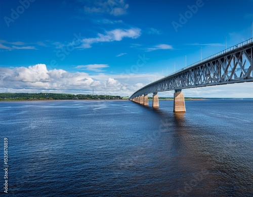 Wallpaper Mural view of the confederation bridge from new brunswick to prince edward island Torontodigital.ca
