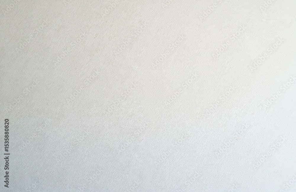 Fototapeta premium White plastered wall texture background. Dry wall surface creates abstract neutral background for design, architecture. Blank canvas, rough, grainy. Home decor, interior design, wallpaper, poster