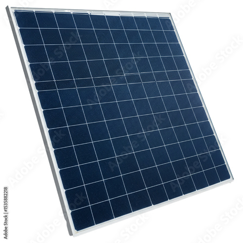 solar panel isolated on white background