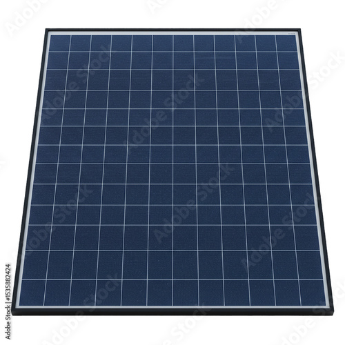 solar panel isolated on white background