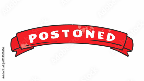 Postponed Event Announcement A Generated AI Design