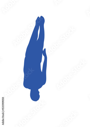 trampoline discipline sportive logo sport silhouette