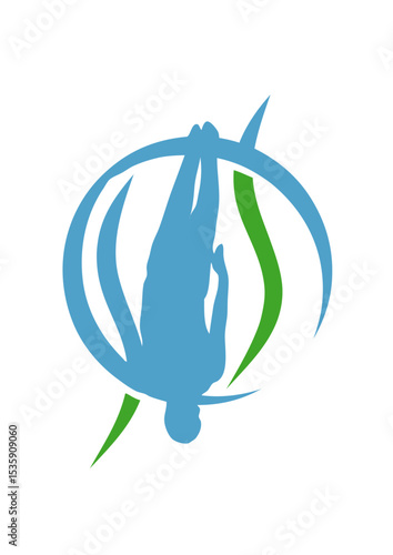 trampoline discipline sportive logo sport