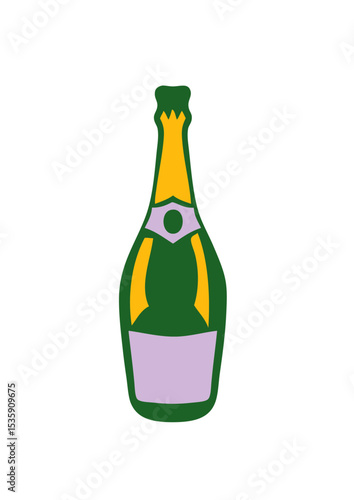 bouteille champagne alcool boisson
