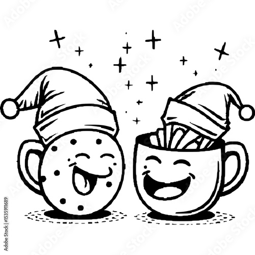 Sprechende Weihnachtskekse oder Tassen Kakao - 9