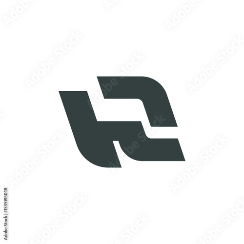 Logo design featuring a stylized letter or monogram, focusing on simplicity, uniqueness, and brand identity, suitable for businesses, startups, and personal branding.